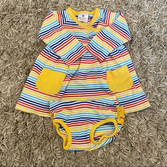 Hanna Andersson Other - Hanna Andersson 2 piece baby dress+bloomers 3-6M